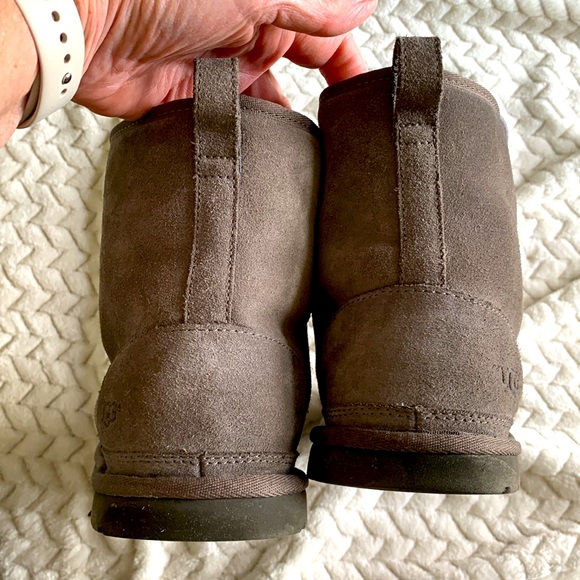 UGG HARKLEY SUEDE LACE UP BOOT WINTER WOOL LINING EVA OUTSOLE main image 6